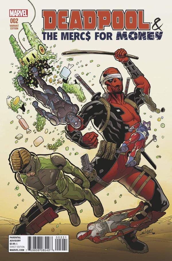Deadpool & the Mercs for Money #2 (Variant)