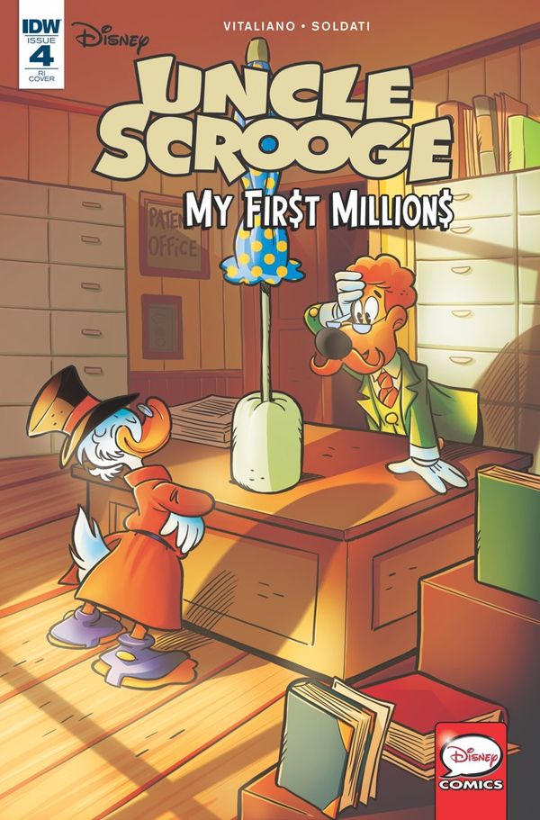 Uncle Scrooge My First Millions #4 (10 Copy Cover Gervasio)