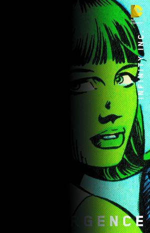 Convergence: Infinity, Inc. #2 (Chip Kidd Variant Cover)
