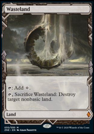 Wasteland (Zendikar Rising Expeditions) Trading Card