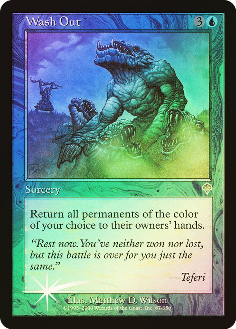 Wash Out (Invasion - Foil) Trading Card