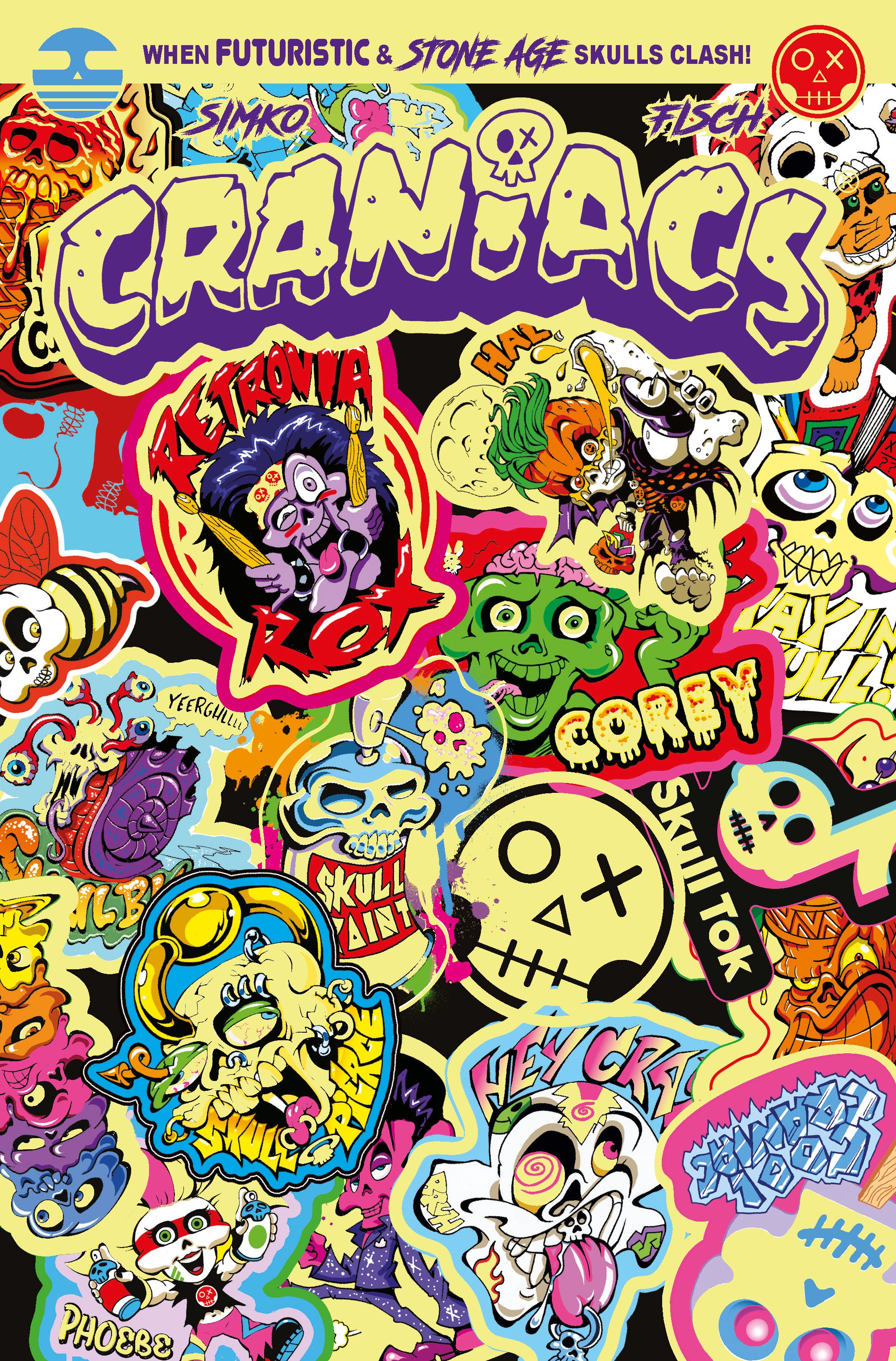 Craniacs #3 (Cvr C Joe Simko Collage Variant) Comic