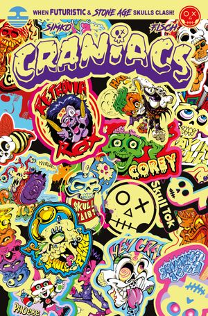 Craniacs #3 (Cvr C Joe Simko Collage Variant)