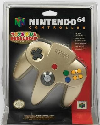 Nintendo 64 Controller [Gold] [Toys'R'Us ] Video Game