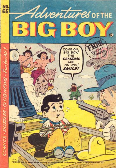 Adventures of Big Boy #65 [West] Comic