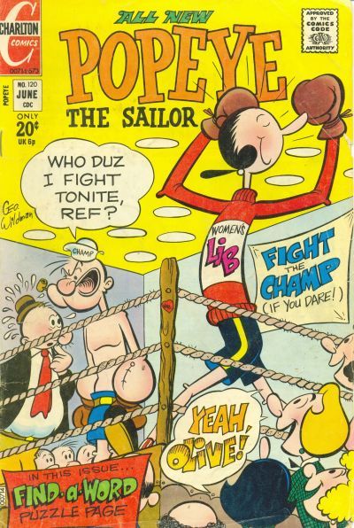 Popeye #120 Comic