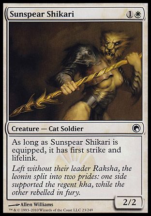 Sunspear Shikari (Scars of Mirrodin) Trading Card