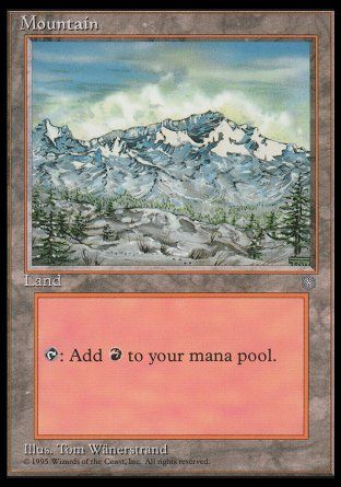 Mountain (Ice Age) Trading Card