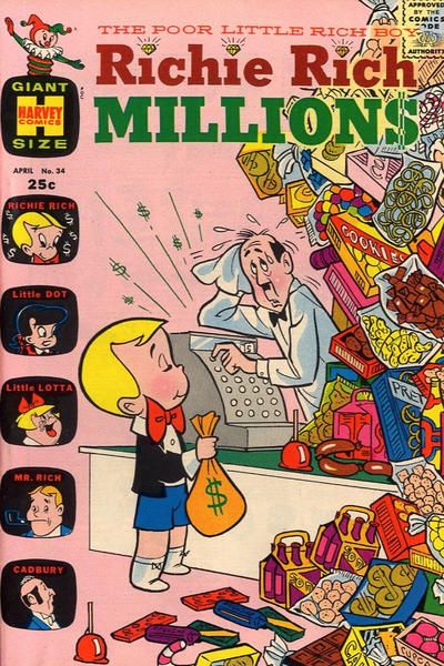 Richie Rich Millions #34 Comic