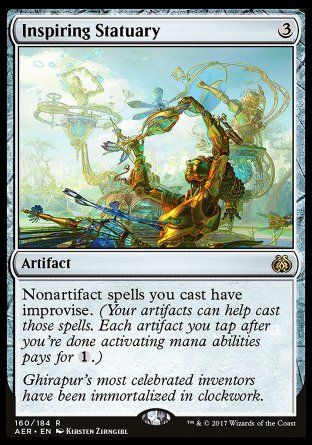 Inspiring Statuary (Aether Revolt) Trading Card