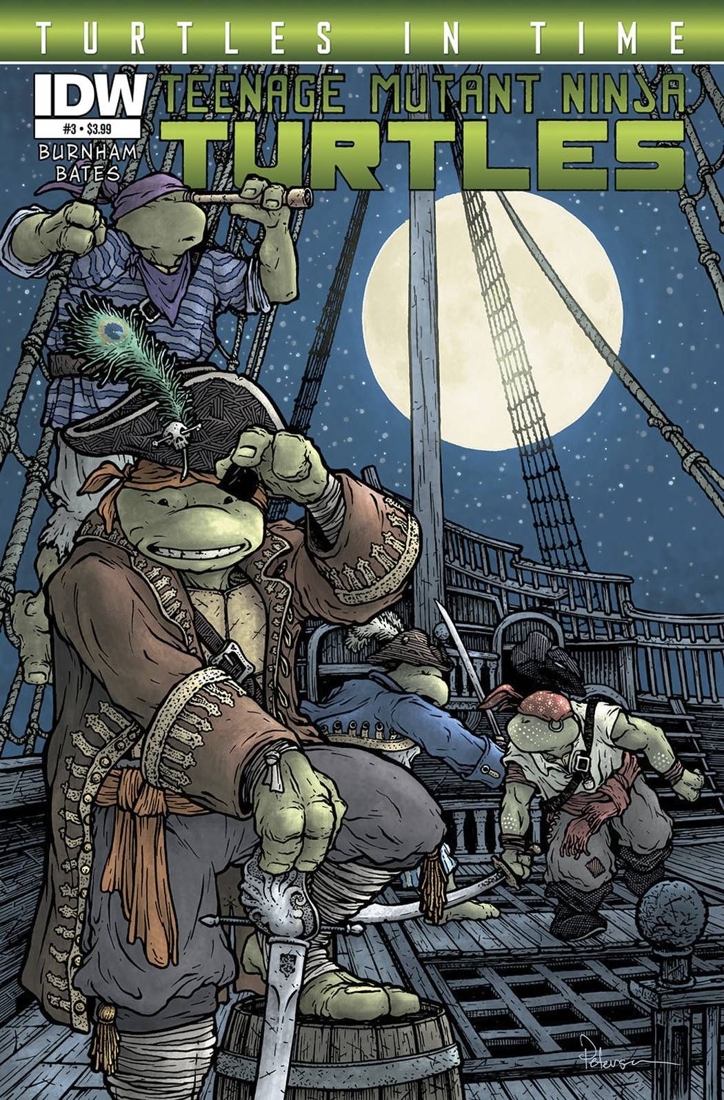 Teenage Mutant Ninja Turtles: Turtles in Time #3 Comic