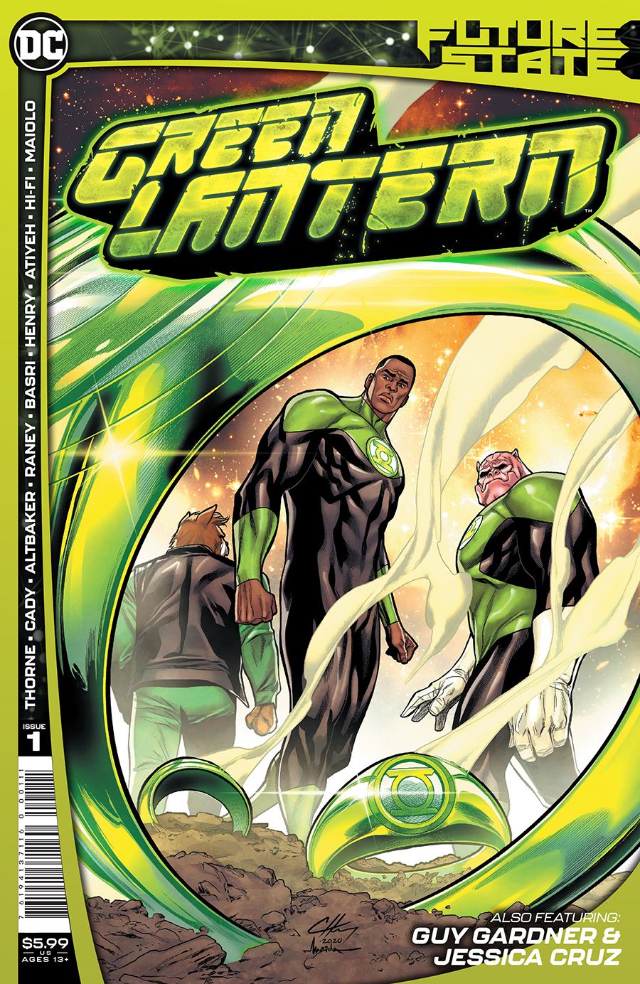 Future State: Green Lantern #1 Comic