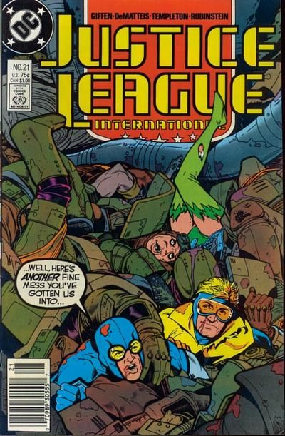 Justice League International #21 Comic