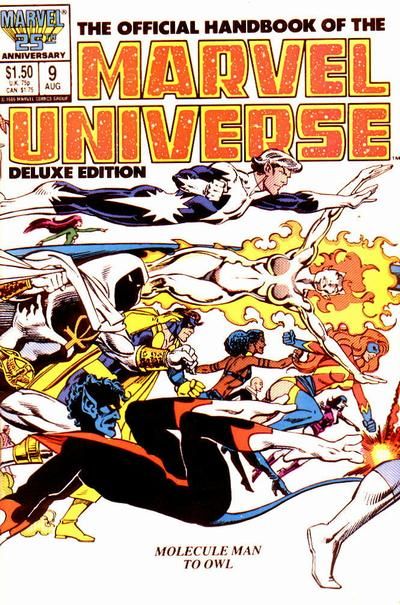 Official Handbook Of The Marvel Universe, The #9 Comic