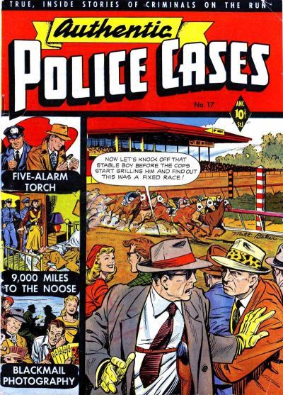 Authentic Police Cases #17 Comic