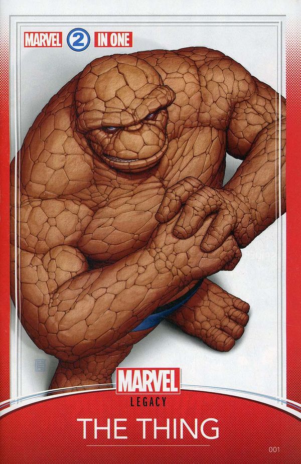 Marvel Two-in-one #1 (Christopher Trading Card Variant Leg)