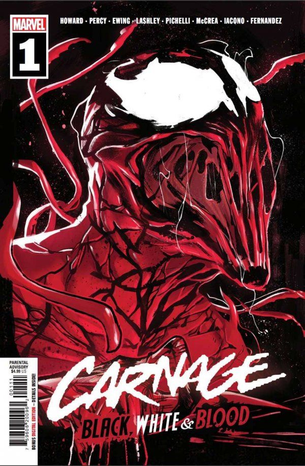 Carnage: Black, White & Blood #1 Comic