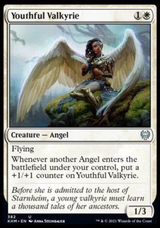 Youthful Valkyrie (Kaldheim) Trading Card