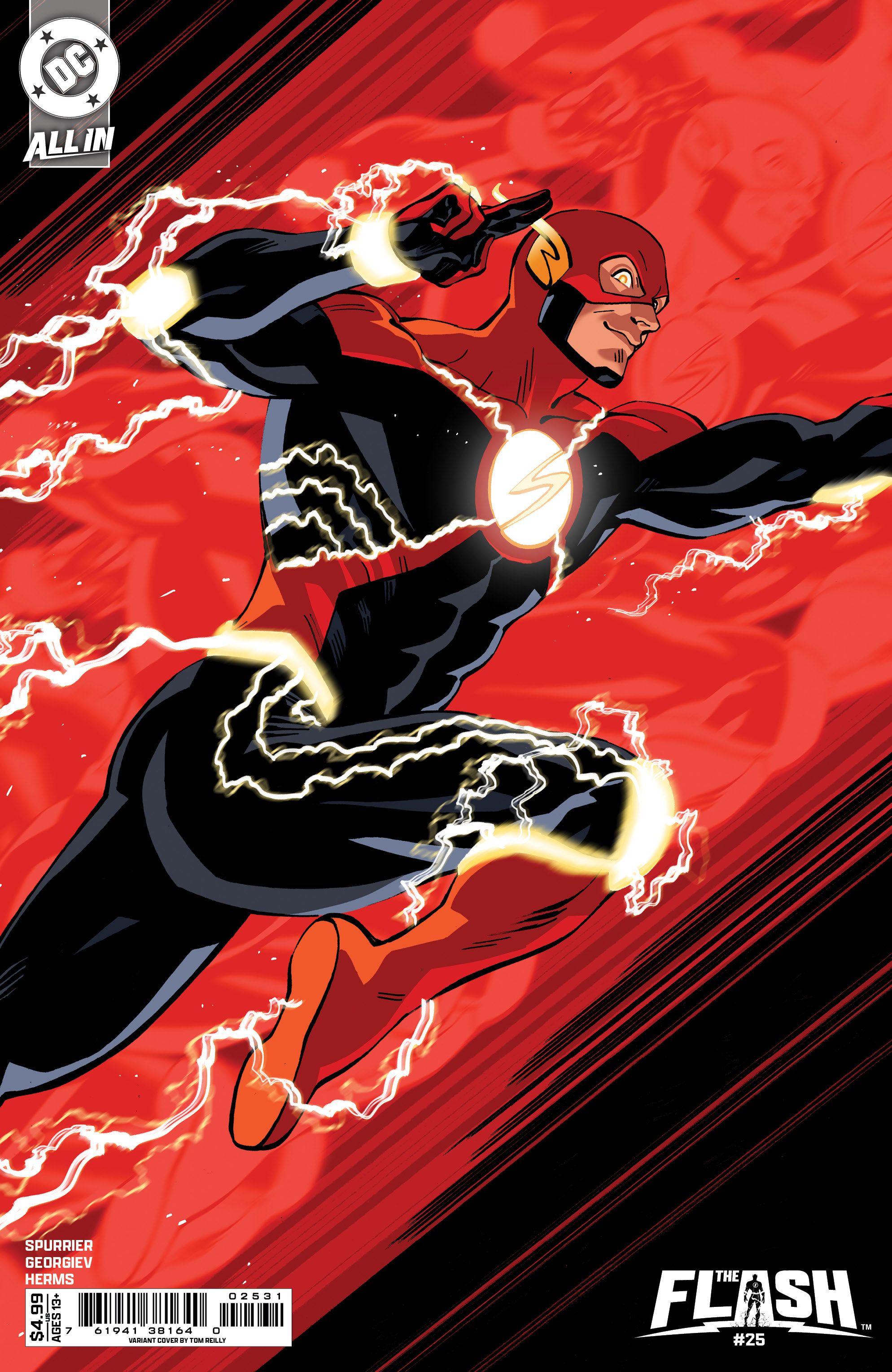 Flash #25 (Cvr B Tom Reilly Card Stock Variant) Comic