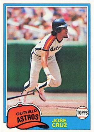 Jose Cruz 1981 Topps #105