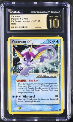 Vaporeon ★ Star (102/108) - Power Keepers
