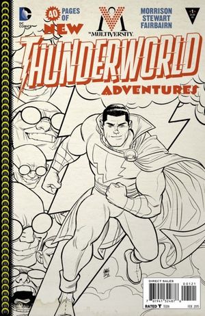 Multiversity: Thunderworld Adventures #1 (Black & White Variant Cover)