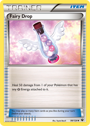 Fairy Drop (Trainer: Item) (99/124) - Fates Collide (Reverse Holo)