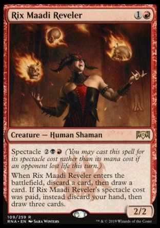 Rix Maadi Reveler (Ravnica Allegiance) Trading Card