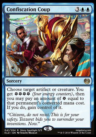 Confiscation Coup (Kaladesh) Trading Card