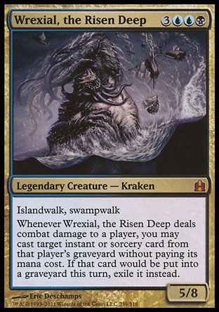 Wrexial, the Risen Deep (MTG Commander) Trading Card