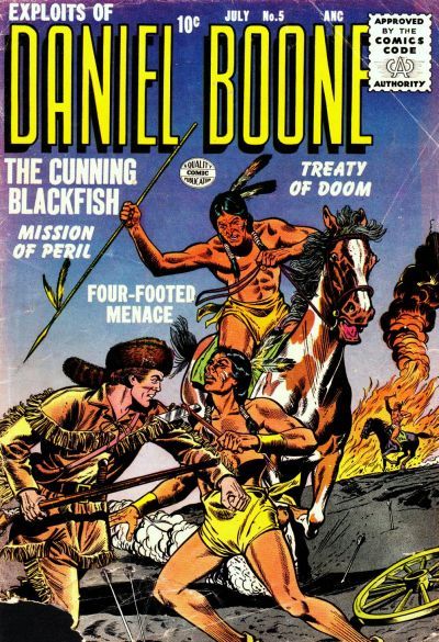 Exploits of Daniel Boone #5 Comic