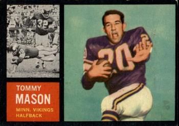 Tommy Mason 1962 Topps #94 Sports Card