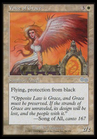 Voice of Grace (Urza's Saga) Trading Card