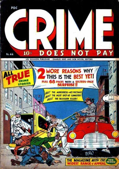 Crime Does Not Pay #44 Comic