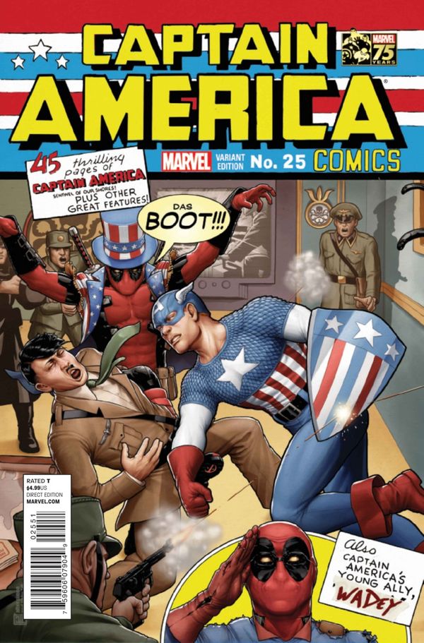 Captain America #25 (Christopher Variant Cover)