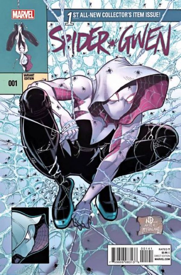 Spider-Gwen #1 (Nick Bradshaw Variant Cover)