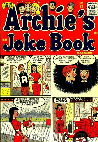 Archie's Joke Book Magazine #22 Comic