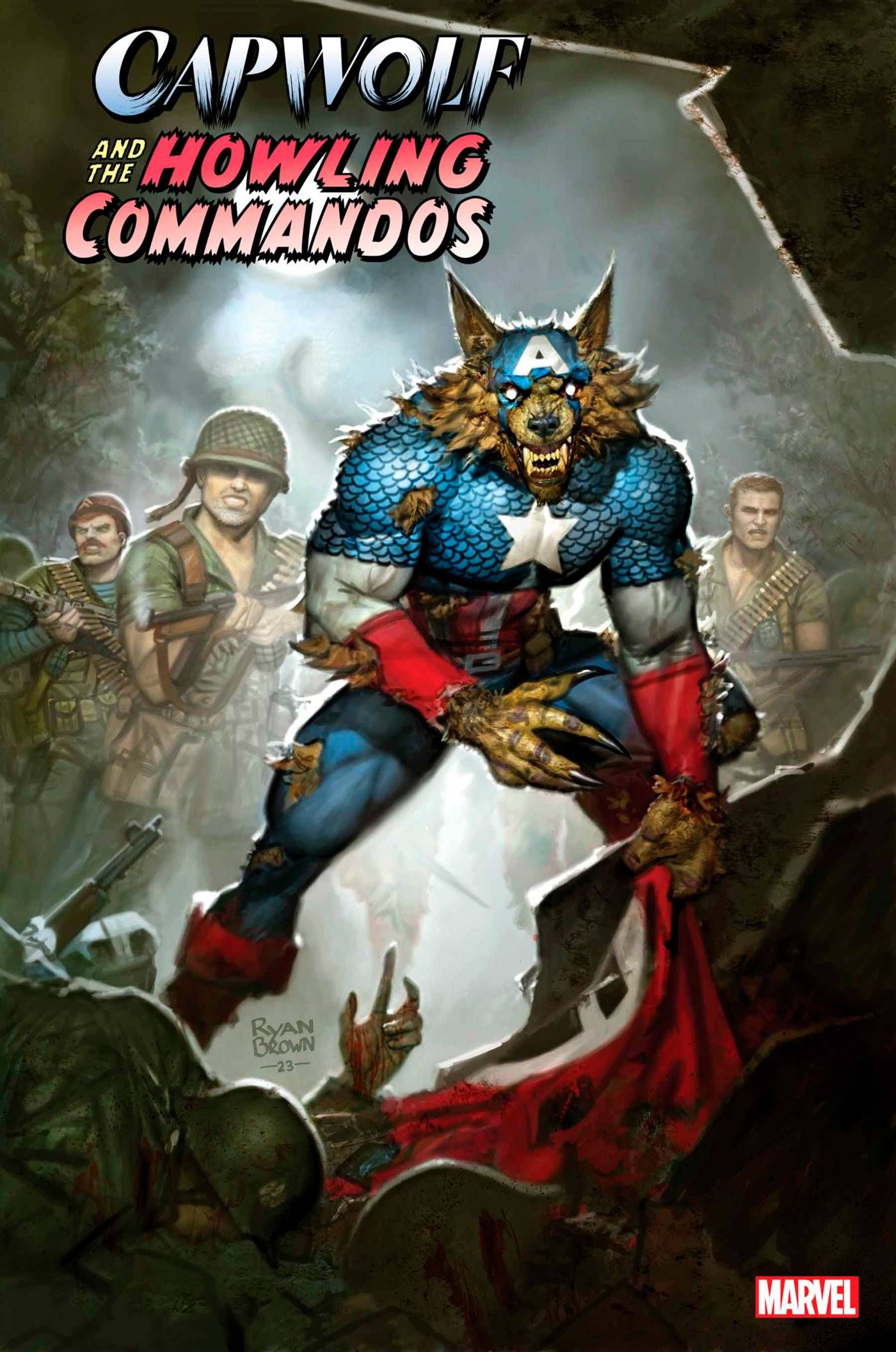 Capwolf & The Howling Commandos #4 Comic