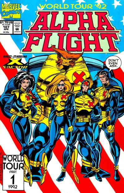 Alpha Flight #107 Comic
