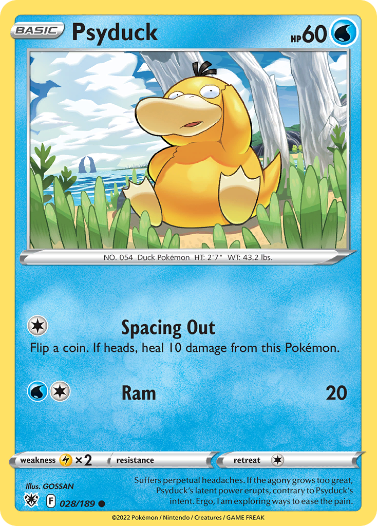 Psyduck (28/189) - Astral Radiance Pokémon Card