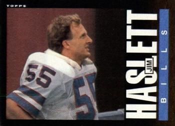 Jim Haslett 1985 Topps #204 Sports Card