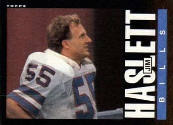 Jim Haslett 1985 Topps #204