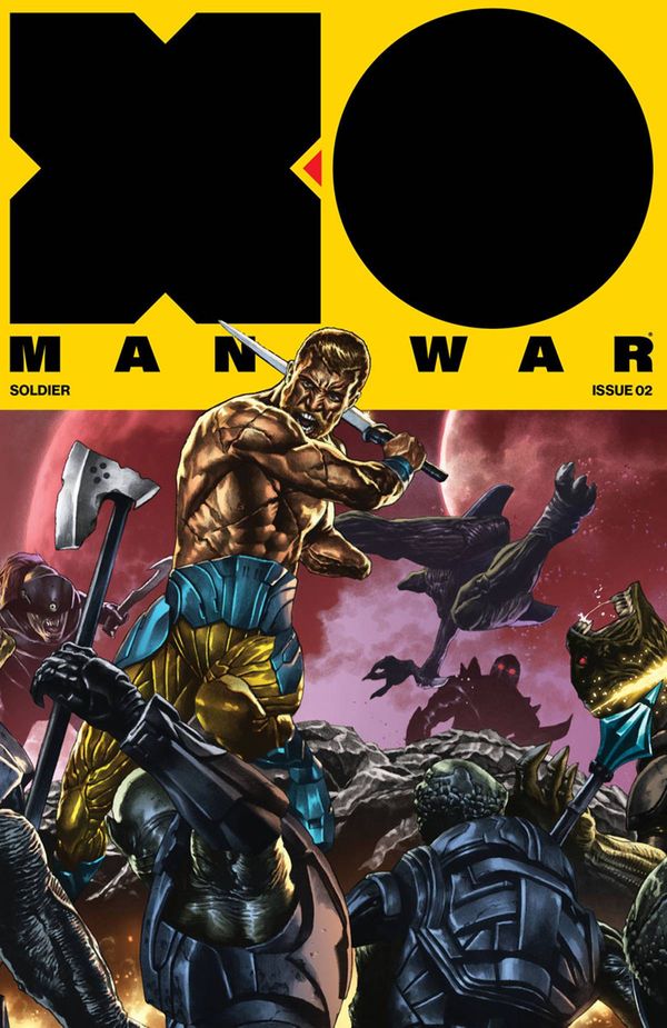 X-O Manowar #2 (Cover D 20 Copy Cover Interlocking)