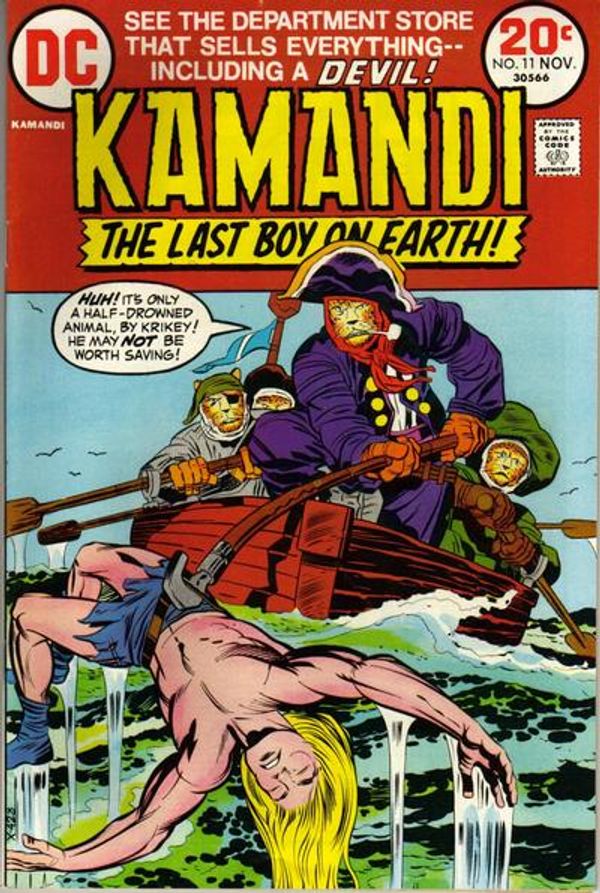 Kamandi, The Last Boy On Earth #11