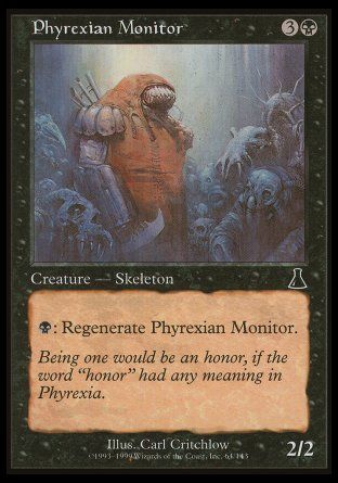 Phyrexian Monitor (Urza's Destiny) Trading Card