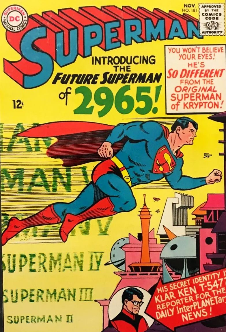 Superman #181 Comic