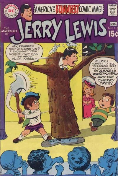 Adventures of Jerry Lewis #115 Comic