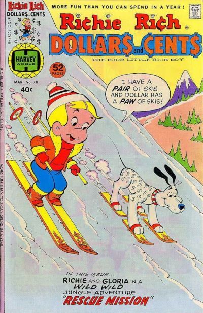 Richie Rich Dollars and Cents #78 Comic