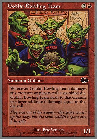 Goblin Bowling Team (Unglued) Trading Card