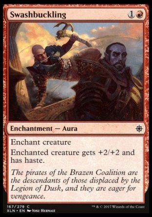 Swashbuckling (Ixalan) Trading Card